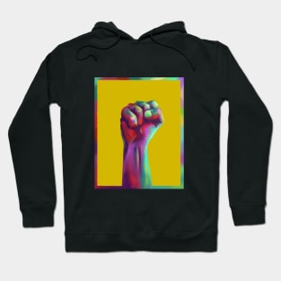 Black Lives Matter Yellow/Colourful Hoodie